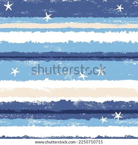 名称未設Summer sea border pattern Wave background pattern Seamless定-1 商業照片 © 