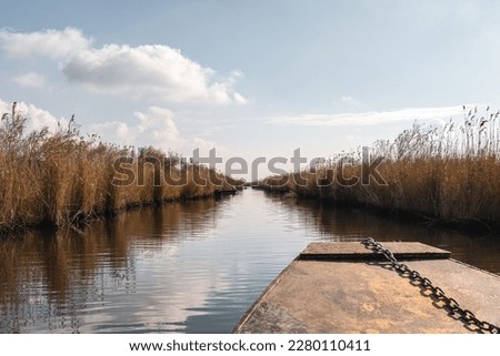 Similar – Image, Stock Photo Landscape of Evros river in Greece.