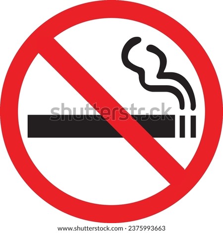 Similar – Image, Stock Photo No smoking sign Healthy