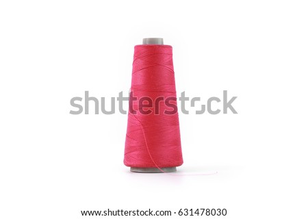 Similar – Image, Stock Photo Machine reeling thread on spool