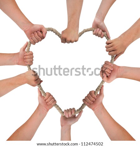 Similar – Image, Stock Photo rope | hope it holds!