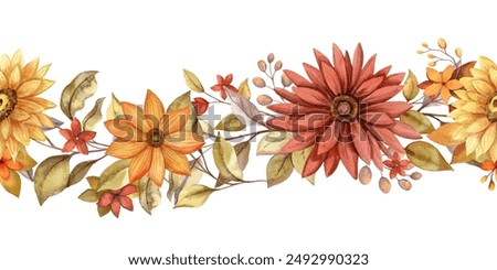 Similar – Image, Stock Photo Golden October Sunflower