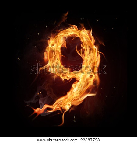 Fire Alphabet Number 