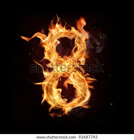 Fire Alphabet Number 