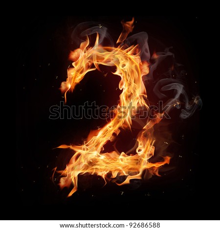 Fire Alphabet Number 