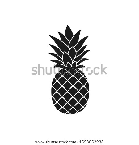 Pineapple Silhouette | Free download on ClipArtMag