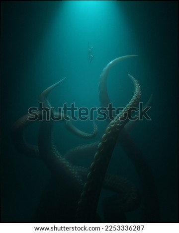 Similar – Image, Stock Photo Sea monster