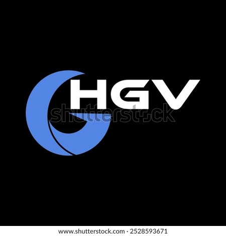 HGV letter logo design for your brand or company business. company logo ,rand, initial, finance logo, technology ,tech , marketing, fashion, education, web, security etc