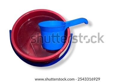 Similar – Image, Stock Photo Ladle at the garden fence converted to turn the barbecue coal