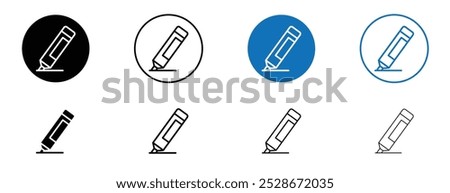 Highlighter pen icon in vector format