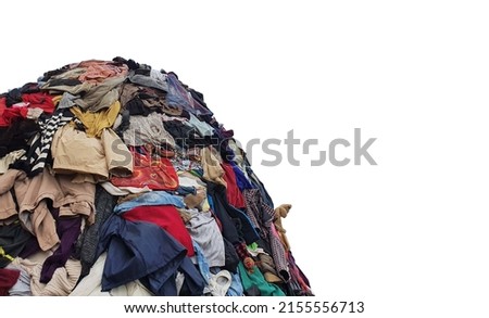 Similar – Image, Stock Photo A messy stack of file folders lies on a desk