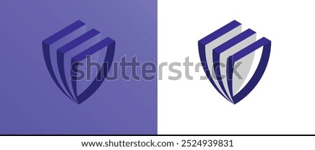 shield logo icon logotype, cyber security data privacy business data protection, protect insurance financial savings, home estate property safety defense guard, legal services