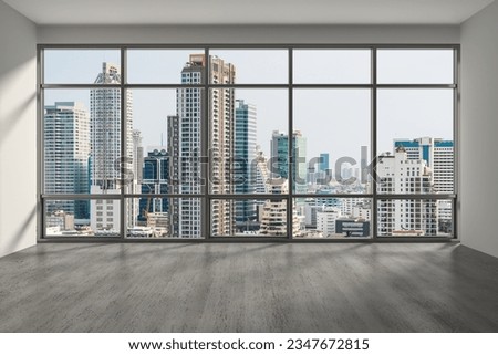 Similar – Image, Stock Photo Window overlooking a large city