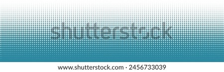 Vector halftone background with squares - Design element with gradient - Squares pattern and texture - Blue