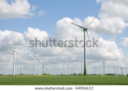 wind farm, German coast