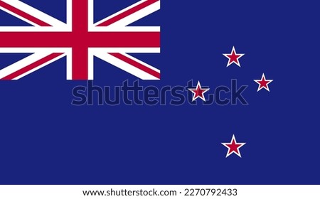 Vector NEW ZEALAND flag, official colours, illustration. EPS10. vector background of NEW ZEALAND flag, 
NEW ZEALAND Flag in circle