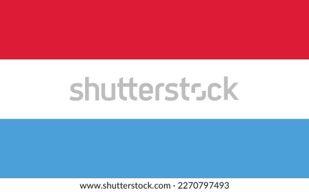 Vector LUXEMBOURG flag, official colours, illustration. EPS10. vector background of LUXEMBOURG flag, 
LUXEMBOURG Flag in circle