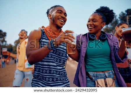 Similar – Image, Stock Photo Man drinking beer Beer