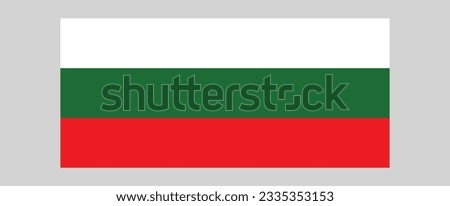 Bulgaria Flag of illustration background design.