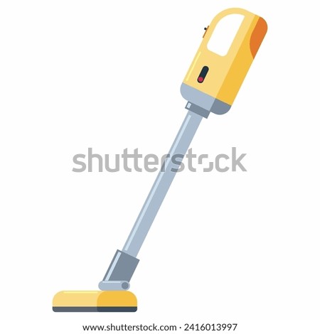 Vacuum cleaner vector cartoon illustration isolated on a white background.