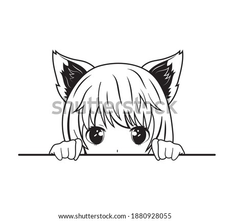 Animae Cats Skeches : 10 Best For Cute Cat Drawing Anime Lee Dii - Also