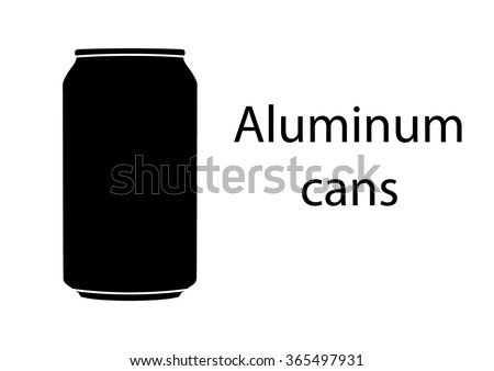 aluminum cans sign