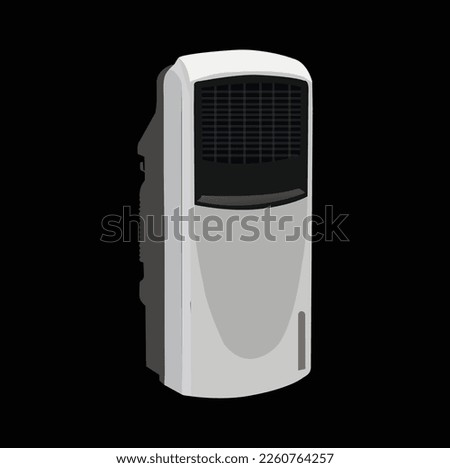 air cooler on white background. icon, vector, illustration.Air cooler Icon Isolated on White Background.vector illustration icon.air cooler icon. Thin, Light Regular And Bold style design isolated