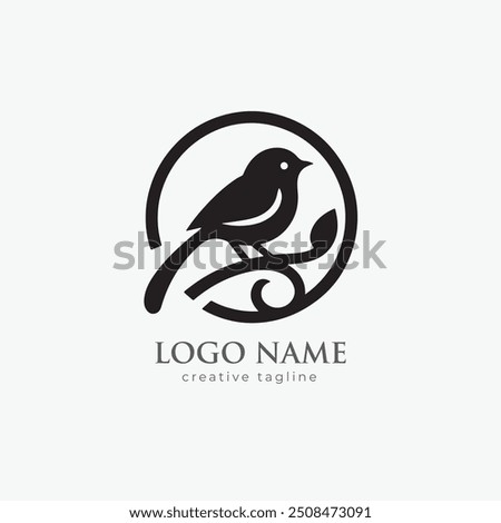 Bird logo, birds, bird vector, bird silhouette logo fully editable vector template