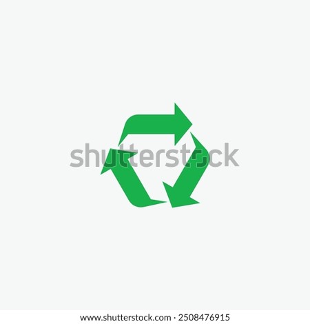 Recycle logo, eco, cycle, removal, recyclable logo fully editable vector template