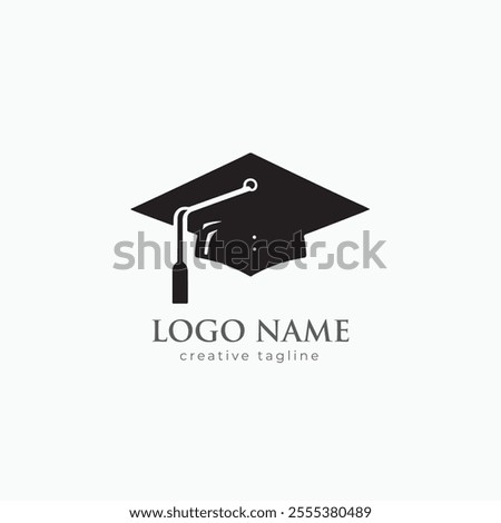 Graduation cap icon. Academic cap linear and full pictogram. line and glyph version, student hat outline and filled vector sign. Education symbol, logo