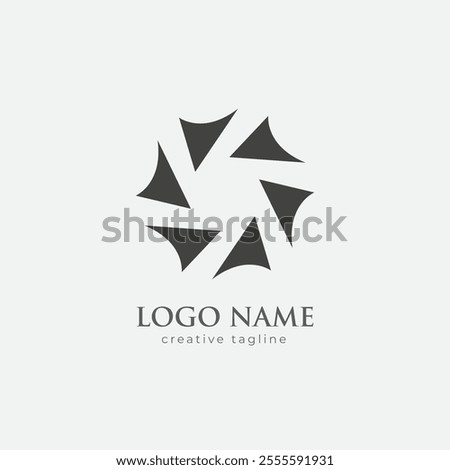 Directional logo, arrow, location, cruve, arrow icon, arrows vector template