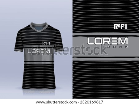 psg t-shirt jersey design concept vector, sports jersey concept with front view