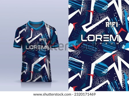 Sports t-shirt jersey design concept vector, sports jersey concept with front view. New Cricket Jersey design concept for soccer, Badminton, Football and volleyball