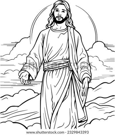 Jesus Coloring Pages | Free download on ClipArtMag