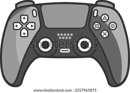 Gaming console vector clip art for gamers and kids.