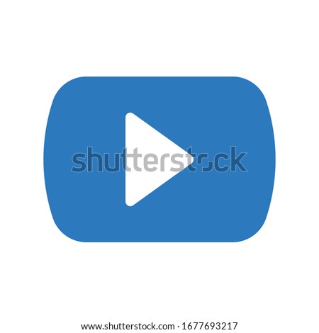 video vector glyph color icon 