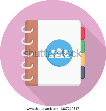 directory vector colour flat icon
