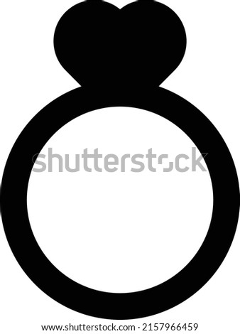 Ring Vector illustration on a transparent background.Premium quality symbols.Glyphs vector icon for concept and graphic design. 
