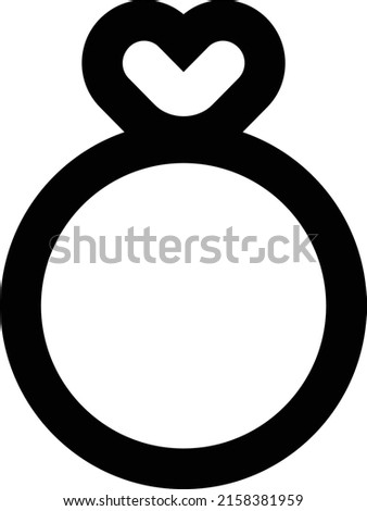 Ring Vector illustration on a transparent background.Premium quality symmbols.Stroke vector icon for concept and graphic design.