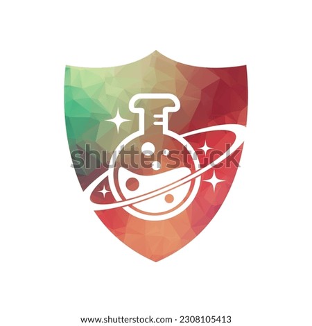 Planet Lab Logo Design Illustration vector planet lab logo