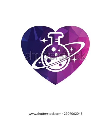 Planet Lab Logo Design Illustration vector planet lab logo