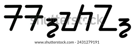 Illustration vector graphic of the name Stan, sundanese script, unique font. Great for printing on your personal items