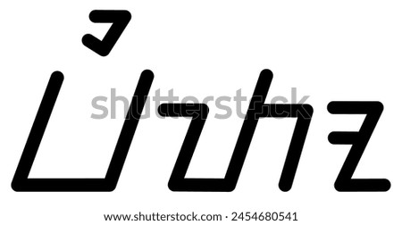  Illustration vector graphic of the name Vito, ( sundanese script ). Great for printing on your personal items 