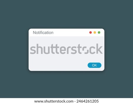 New message icon in flat style. Incoming inbox email vector illustration on isolated background. Bubble notification sign business concept.