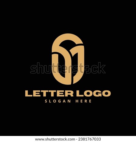 SJ logo letter design on luxury background JS logo monogram initials letter concept