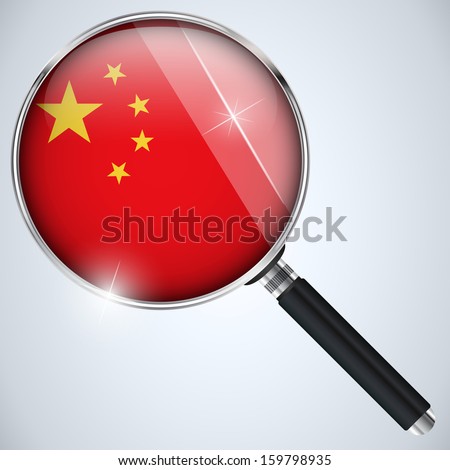 Vector - NSA USA Government Spy Program Country China