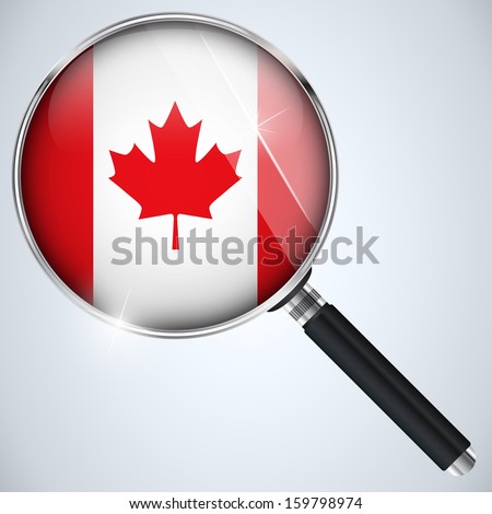 Vector - NSA USA Government Spy Program Country Canada