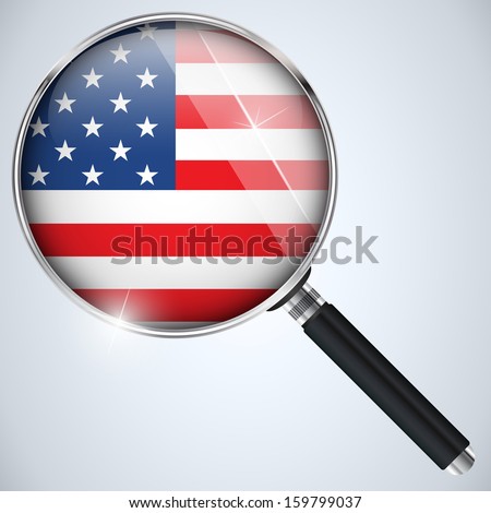Vector - NSA USA Government Spy Program Country USA