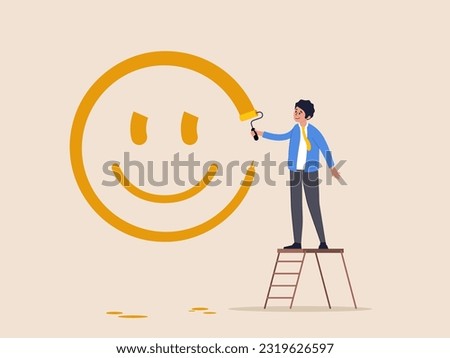 Image, Stock Photo . optimistic Optimism