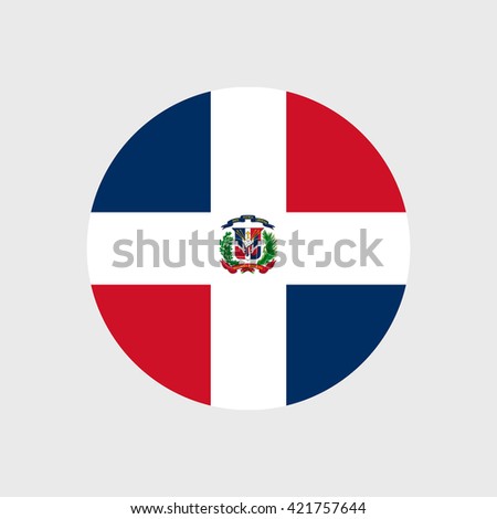 national flag of the Dominican Republic